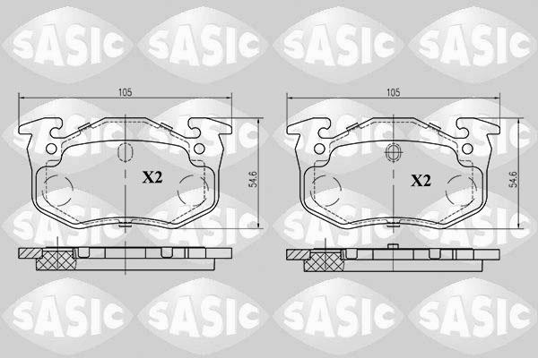 Sasic 6210011 - Jarrupala, levyjarru inparts.fi