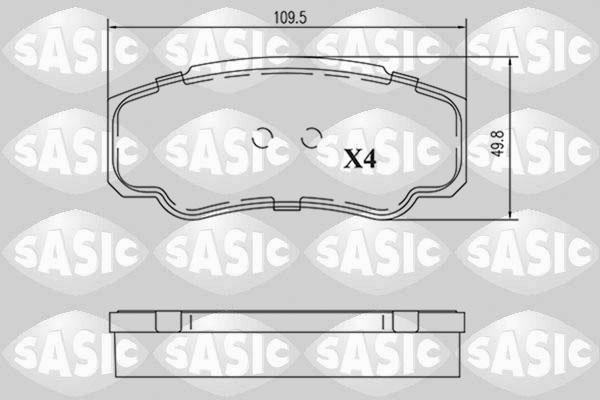 Sasic 6210089 - Jarrupala, levyjarru inparts.fi