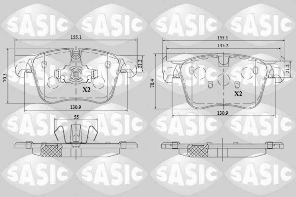 Sasic 6210086 - Jarrupala, levyjarru inparts.fi