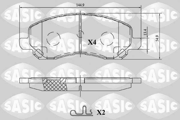 Sasic 6210087 - Jarrupala, levyjarru inparts.fi