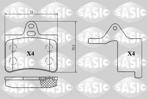 Sasic 6210034 - Jarrupala, levyjarru inparts.fi