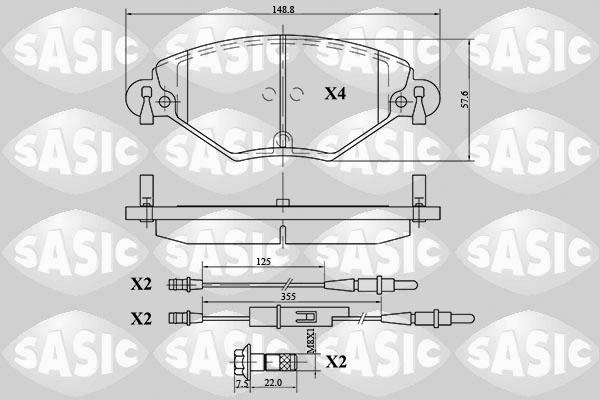 Sasic 6210035 - Jarrupala, levyjarru inparts.fi