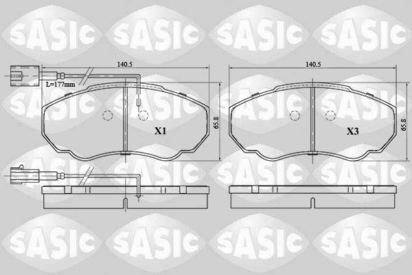 Sasic 6210036 - Jarrupala, levyjarru inparts.fi