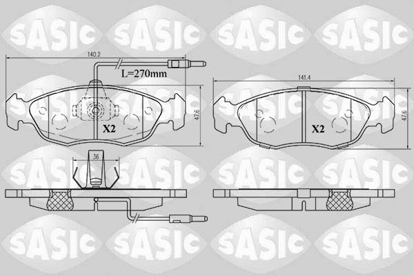 Sasic 6210031 - Jarrupala, levyjarru inparts.fi