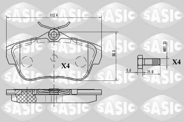 Sasic 6210037 - Jarrupala, levyjarru inparts.fi