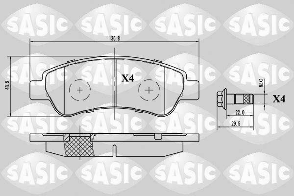 Sasic 6210025 - Jarrupala, levyjarru inparts.fi