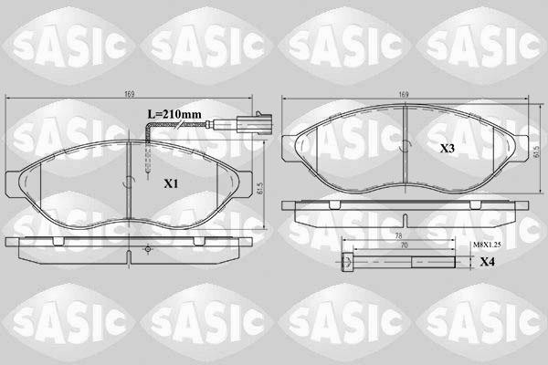 Sasic 6210021 - Jarrupala, levyjarru inparts.fi