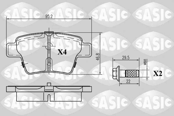 Sasic 6210023 - Jarrupala, levyjarru inparts.fi