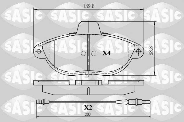 Sasic 6210027 - Jarrupala, levyjarru inparts.fi