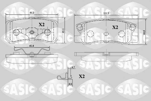 Sasic 6210071 - Jarrupala, levyjarru inparts.fi