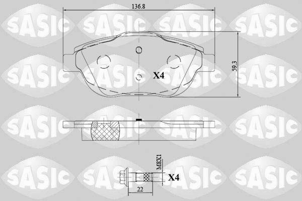 Sasic 6210078 - Jarrupala, levyjarru inparts.fi