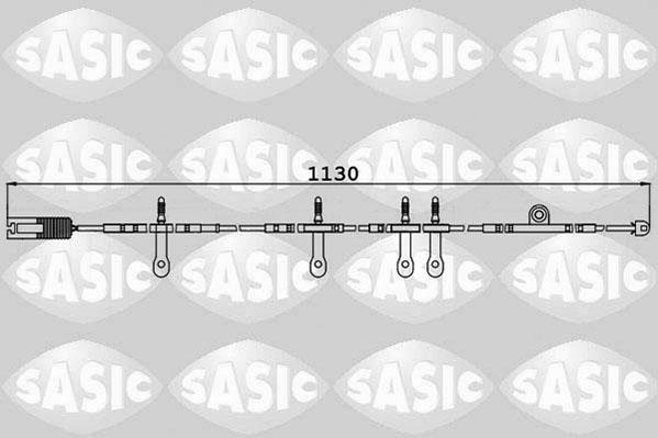 Sasic 6236041 - Kulumisenilmaisin, jarrupala inparts.fi