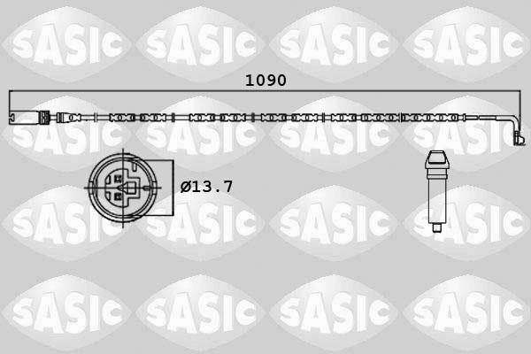 Sasic 6236001 - Kulumisenilmaisin, jarrupala inparts.fi