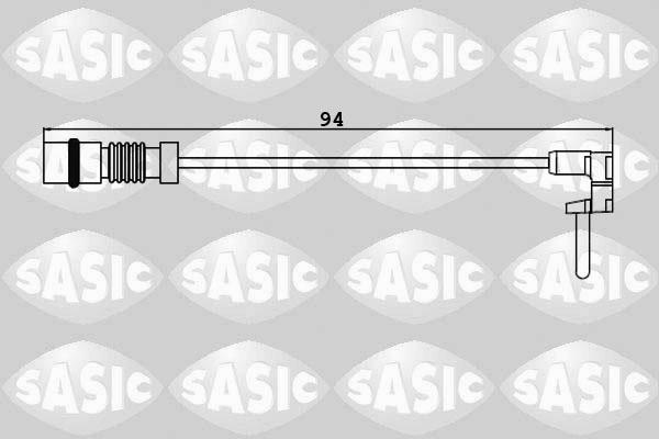 Sasic 6236015 - Kulumisenilmaisin, jarrupala inparts.fi