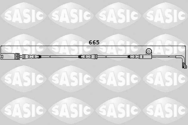 Sasic 6236010 - Kulumisenilmaisin, jarrupala inparts.fi