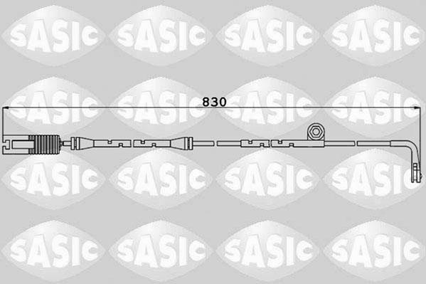 Sasic 6236031 - Kulumisenilmaisin, jarrupala inparts.fi