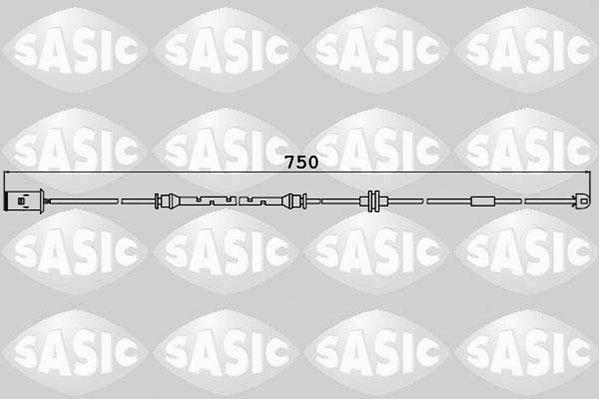 Sasic 6236038 - Kulumisenilmaisin, jarrupala inparts.fi