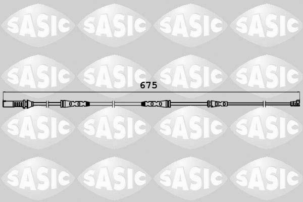 Sasic 6236029 - Kulumisenilmaisin, jarrupala inparts.fi