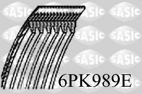 Sasic 6PK989E - Moniurahihna inparts.fi