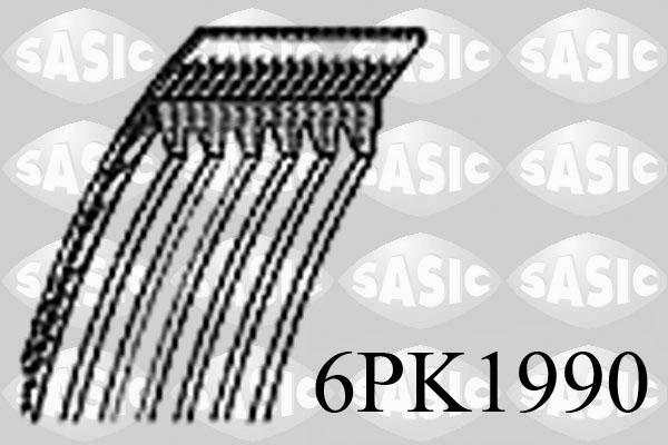 Sasic 6PK1990 - Moniurahihna inparts.fi