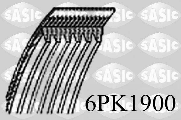 Sasic 6PK1900 - Moniurahihna inparts.fi