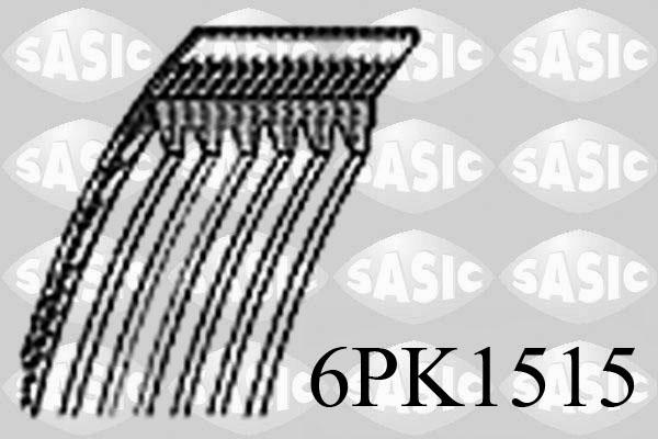 Sasic 6PK1515 - Moniurahihna inparts.fi