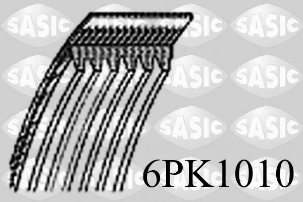 Sasic 6PK1010 - Moniurahihna inparts.fi