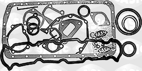 Sasic 1970H50QX - Täydellinen tiivistesarja, moottori inparts.fi