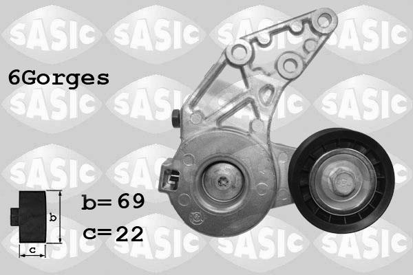 Sasic 1626200 - Hihnankiristin, moniurahihna inparts.fi