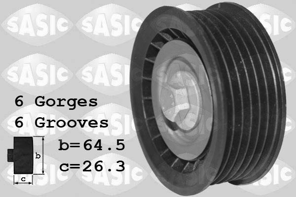 Sasic 1626218 - Ohjainrulla, moniurahihna inparts.fi