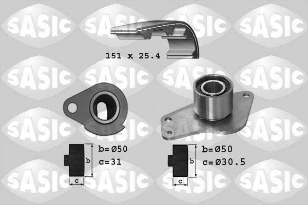 Sasic 1754015 - Hammashihnasarja inparts.fi