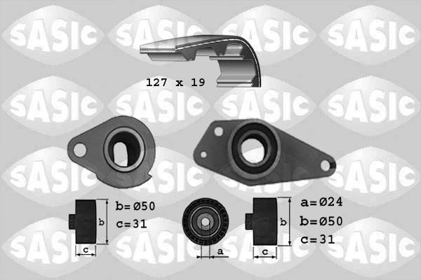 Sasic 1754016 - Hammashihnasarja inparts.fi