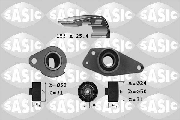 Sasic 1754018 - Hammashihnasarja inparts.fi