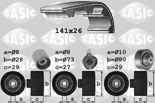 Sasic 1756049 - Hammashihnasarja inparts.fi