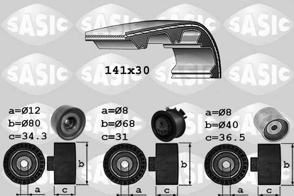 Sasic 1756044 - Hammashihnasarja inparts.fi