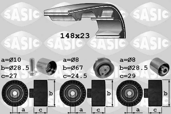 Sasic 1756047 - Hammashihnasarja inparts.fi