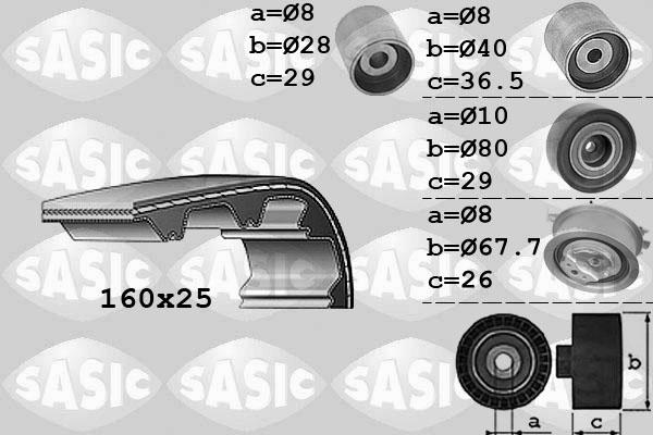 Sasic 1756059 - Hammashihnasarja inparts.fi