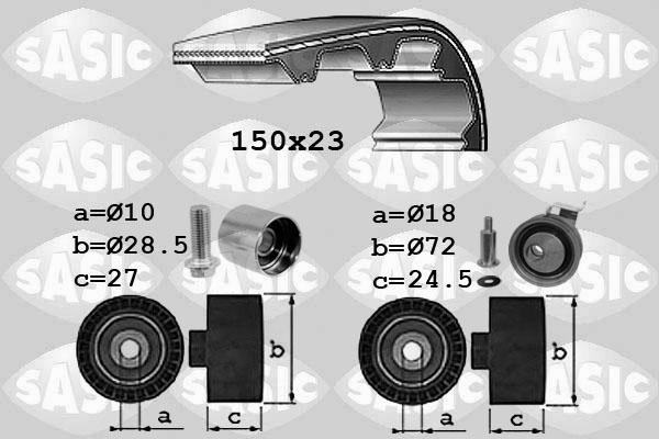 Sasic 1756054 - Hammashihnasarja inparts.fi