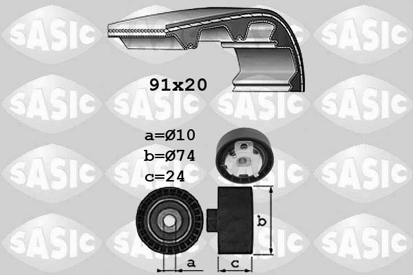 Sasic 1756055 - Hammashihnasarja inparts.fi