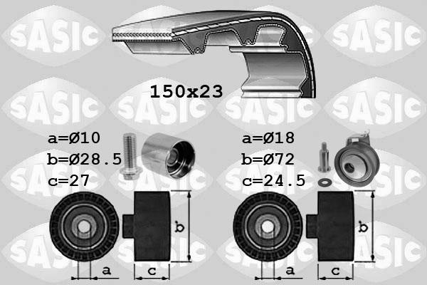 Sasic 1756052 - Hammashihnasarja inparts.fi