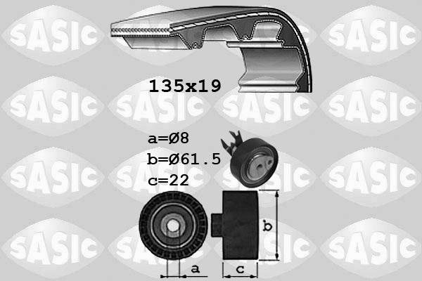 Sasic 1756057 - Hammashihnasarja inparts.fi