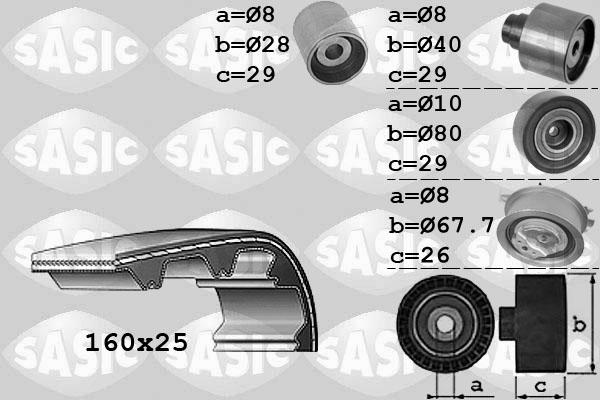 Sasic 1756068 - Hammashihnasarja inparts.fi