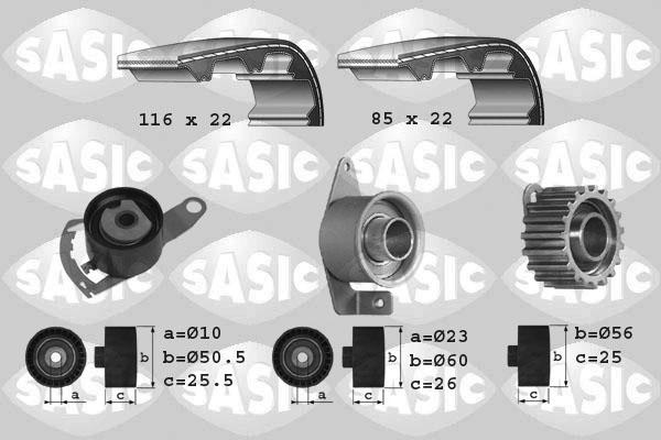 Sasic 1756012 - Hammashihnasarja inparts.fi