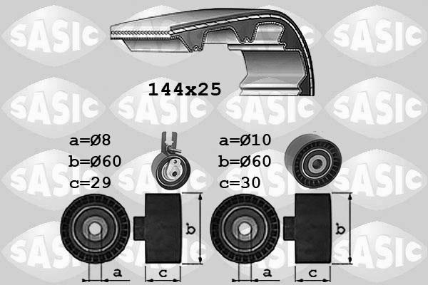 Sasic 1756084 - Hammashihnasarja inparts.fi