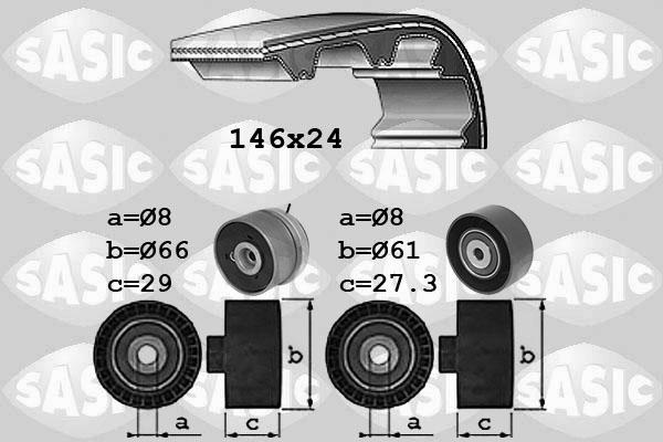 Sasic 1756083 - Hammashihnasarja inparts.fi