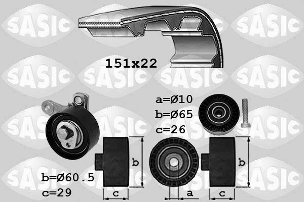 Sasic 1756082 - Hammashihnasarja inparts.fi