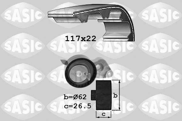 Sasic 1756034 - Hammashihnasarja inparts.fi