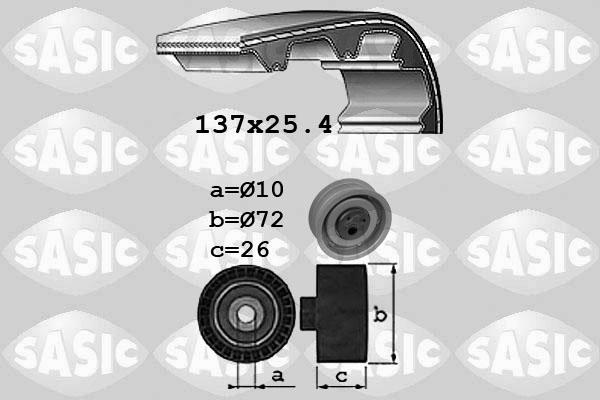 Sasic 1756035 - Hammashihnasarja inparts.fi