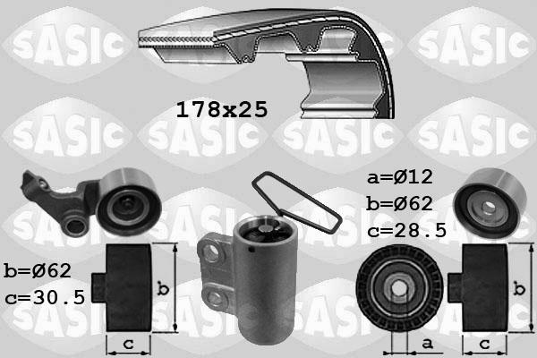 Sasic 1756031 - Hammashihnasarja inparts.fi