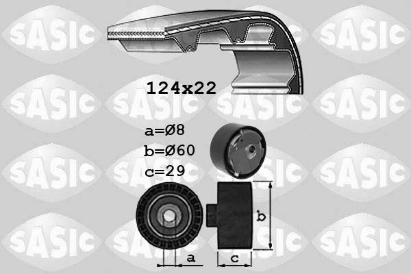 Sasic 1756029 - Hammashihnasarja inparts.fi